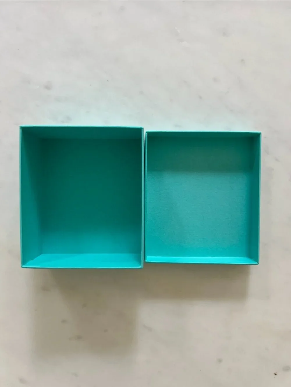 Authentic Tiffany & Co. Blue Jewelry Gift Box Empty 4
